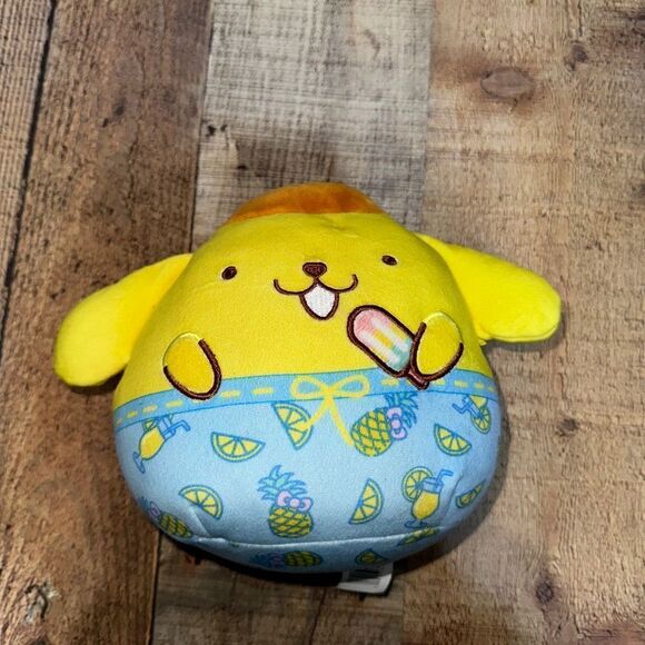 Squishmallow Sanrio Pompompurin 7" Plush - Picture 9 of 13